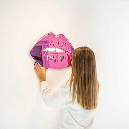 Mirror Lips - Décor mural 3D