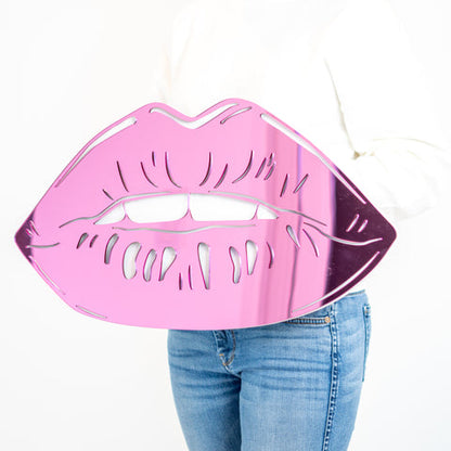 Mirror Lips - Décor mural 3D