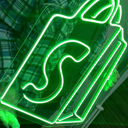 Shopify Logo LED Enseigne au Néon - Neon LED au Maroc