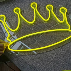 "TAJ" Crown Neon decor - Neon Led in Morocco