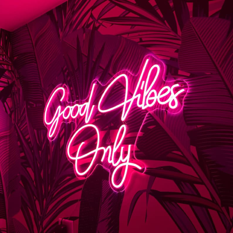 Good Vibes Only - LED Neon sign - Neon Led in Morocco