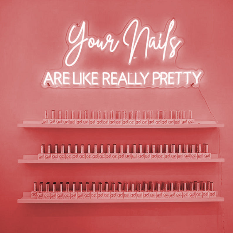 "Your Nails ARE LIKE REALLY PRETTY" Neon Beauty maroc - Neon Led au Maroc