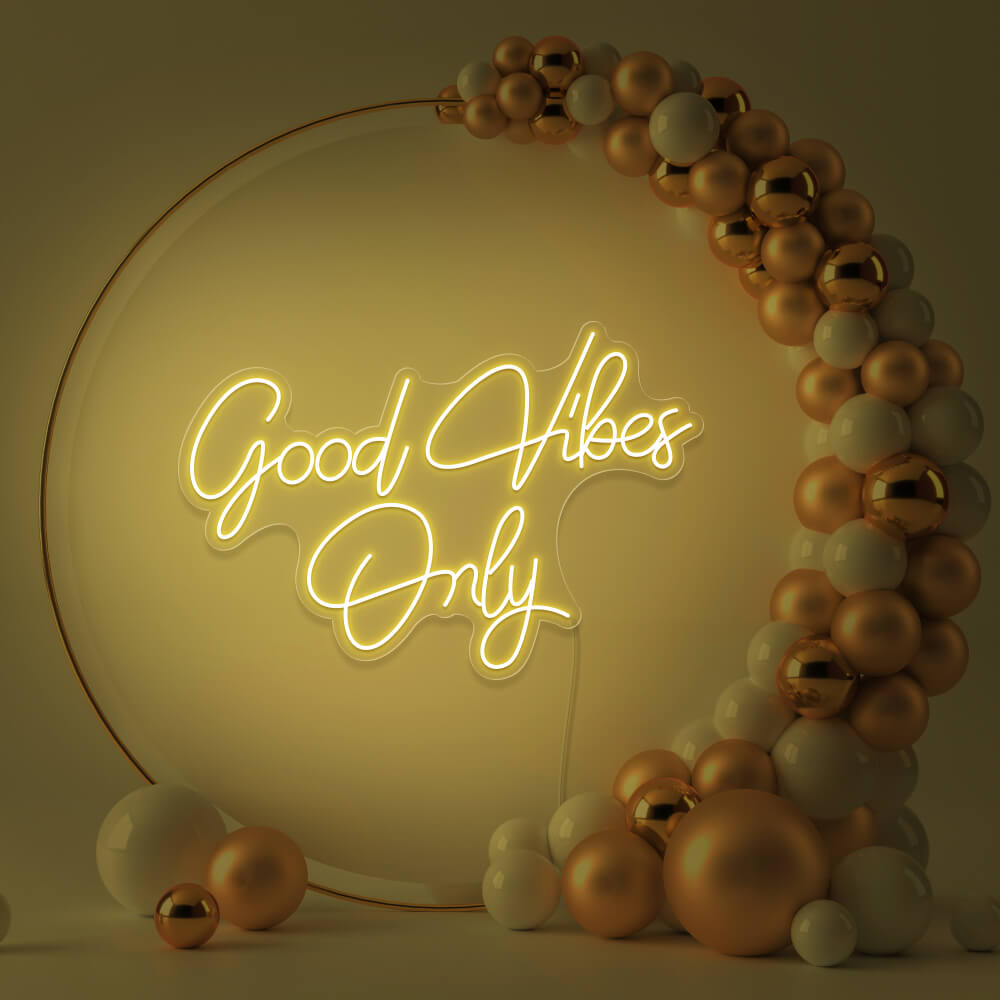 Good Vibes Only - LED Neon sign - Neon Led in Morocco