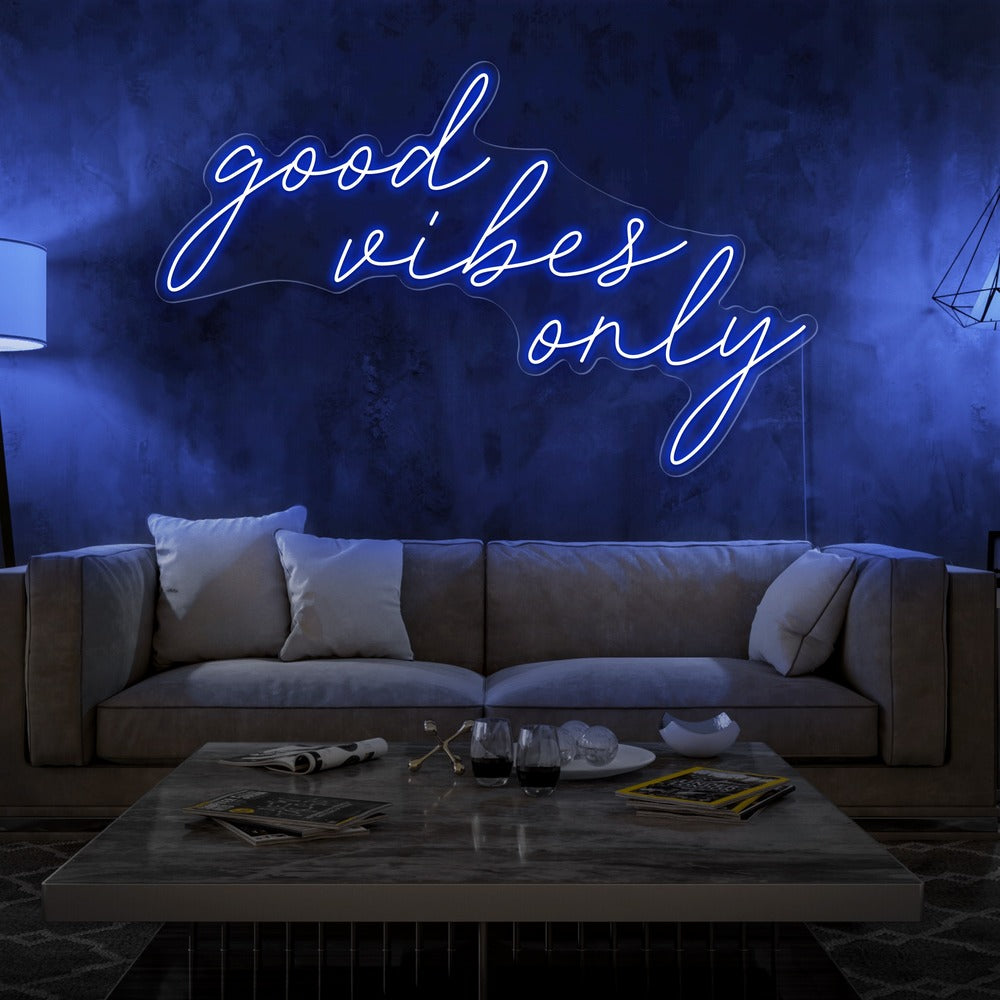 Good Vibes Only - LED Neon enseigne - Neon Led au Maroc