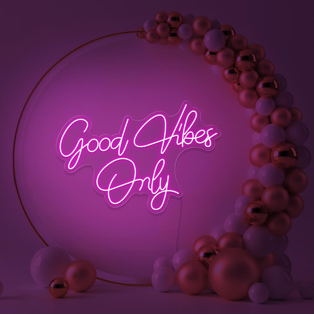 Good Vibes Only - LED Neon sign - Neon Led in Morocco