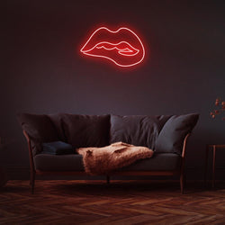 "IRRESISTIBLE LIPS" Neon Beauty maroc - Neon Led au Maroc