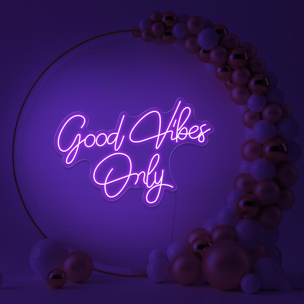 Good Vibes Only - LED Neon sign - Neon Led in Morocco