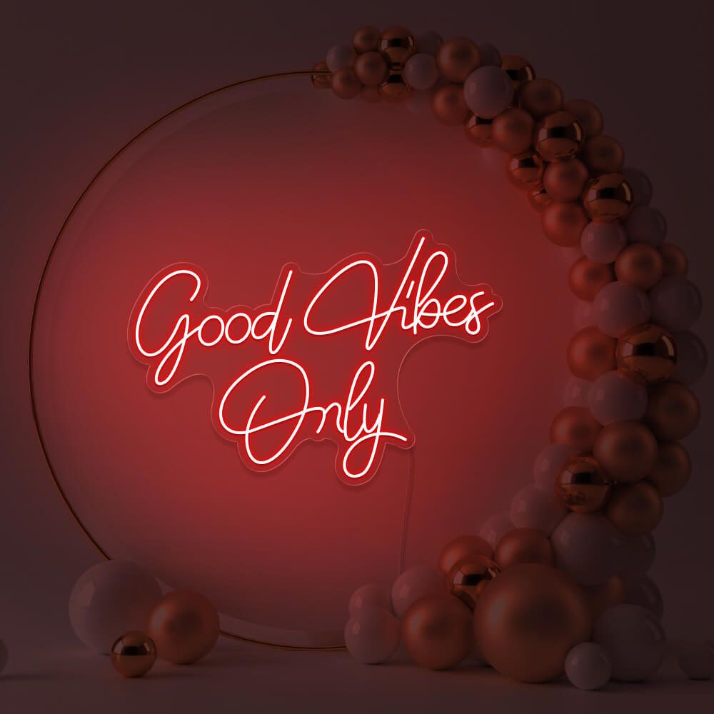 Good Vibes Only - LED Neon sign - Neon Led in Morocco