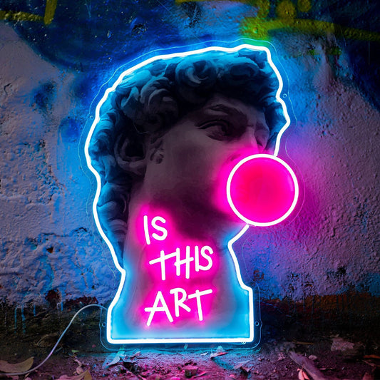 Enseigne au neon de (IS THIS ART) - Neon LED au Maroc