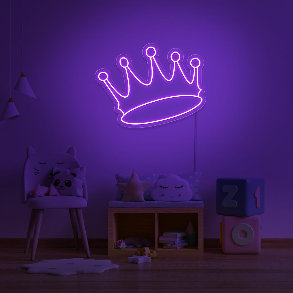 "TAJ" Crown Neon decor - Neon Led in Morocco